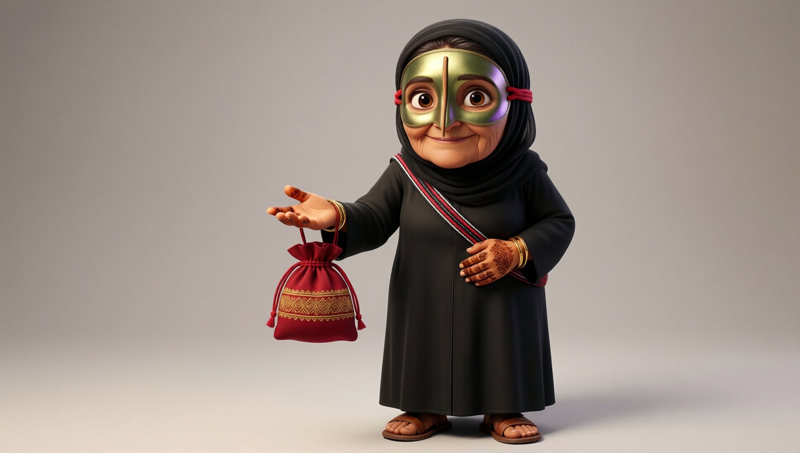 Yadda, the grandmother, pose sheet, Qwen-Image 2512 + Qwen-Image-Edit 2511, from text, take 1